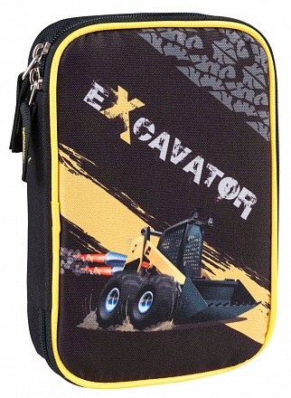 Пенал с канцтоварами Экскаватор 2 